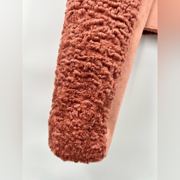 Amaryllis brown faux fur jacket XS - Picture 2 of 9